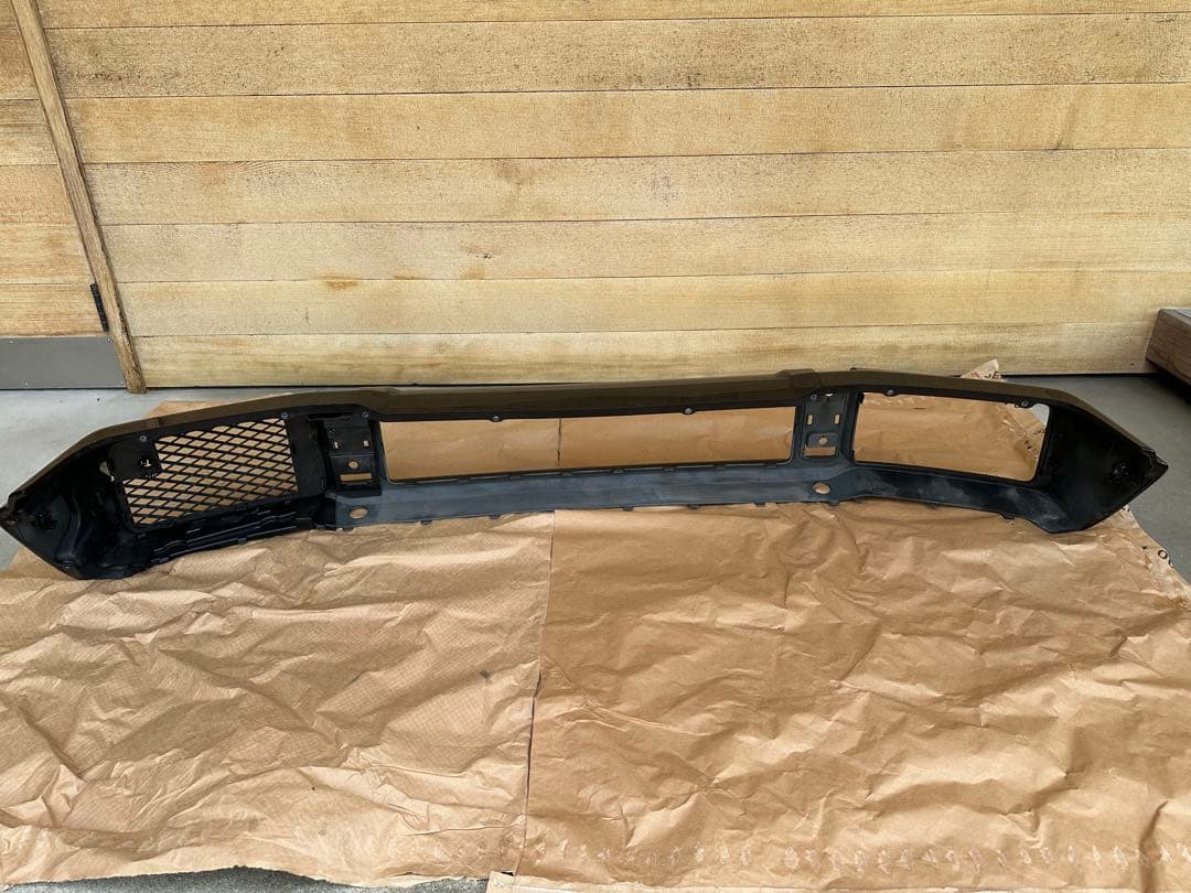 ベンツGクラス W463 2016年式フロントバンパー　オブシディアンブラック