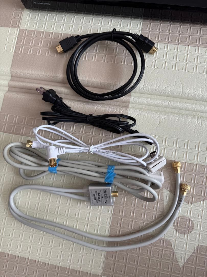 美品ブルーレイレコーダーディーガ DMR-BRW1020 DIGA 分波器等付