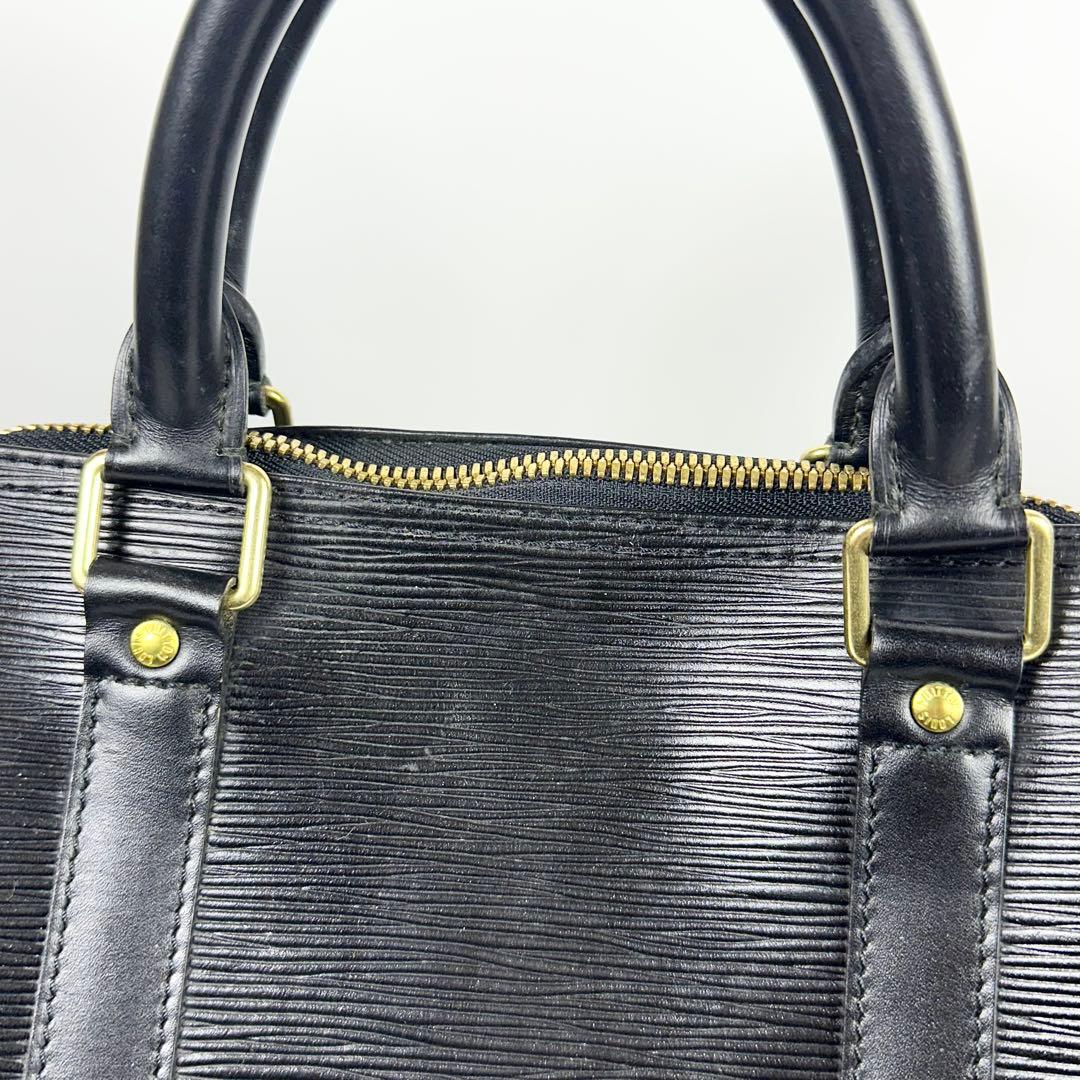 LOUIS VUITTON エピ キーポル55 ボストンバッグ 黒 保存袋