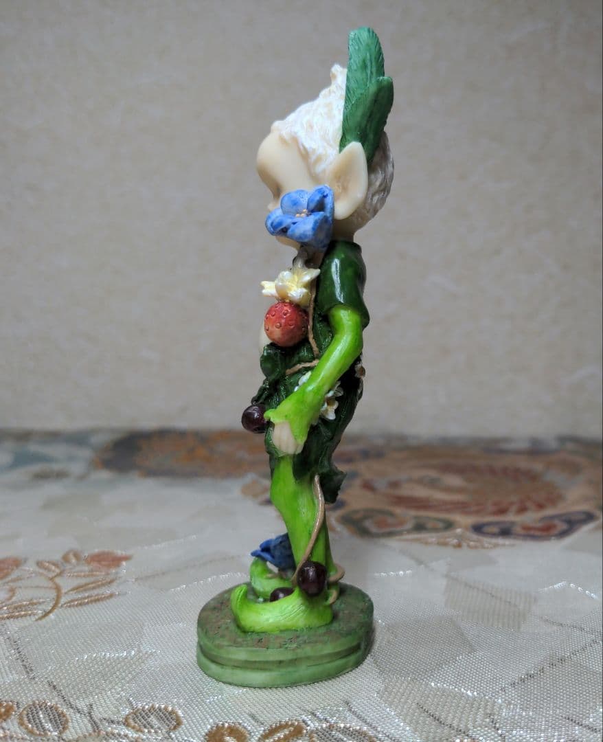 ◆希少◆ 与勇輝 ニングル フィギュリン 彩鳳堂 森の妖精 レプリカ 置物 人形
