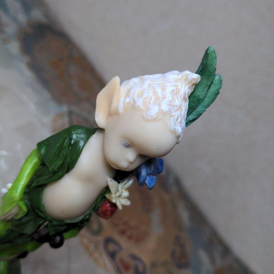 ◆希少◆ 与勇輝 ニングル フィギュリン 彩鳳堂 森の妖精 レプリカ 置物 人形