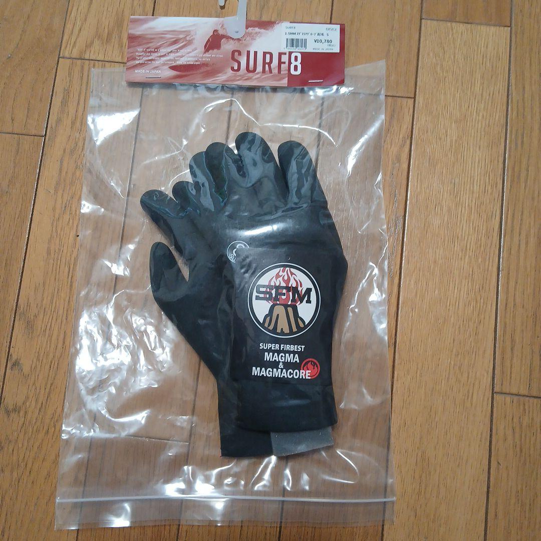 SURF8 1.5mm マグマコアグローブ　起毛　S