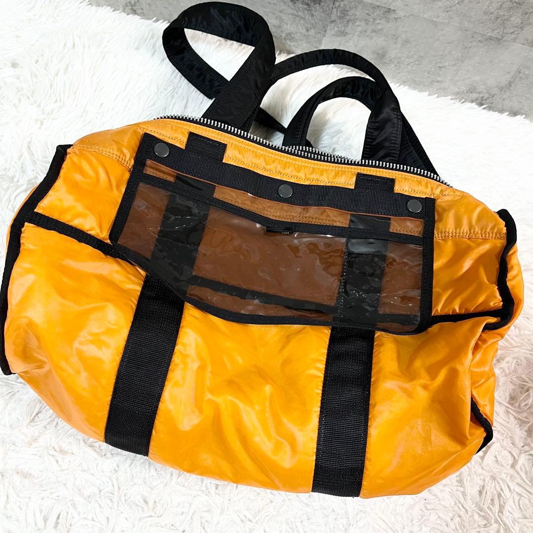 極美品　廃盤 ポーター タンカー ボストンバッグ2way ブラック