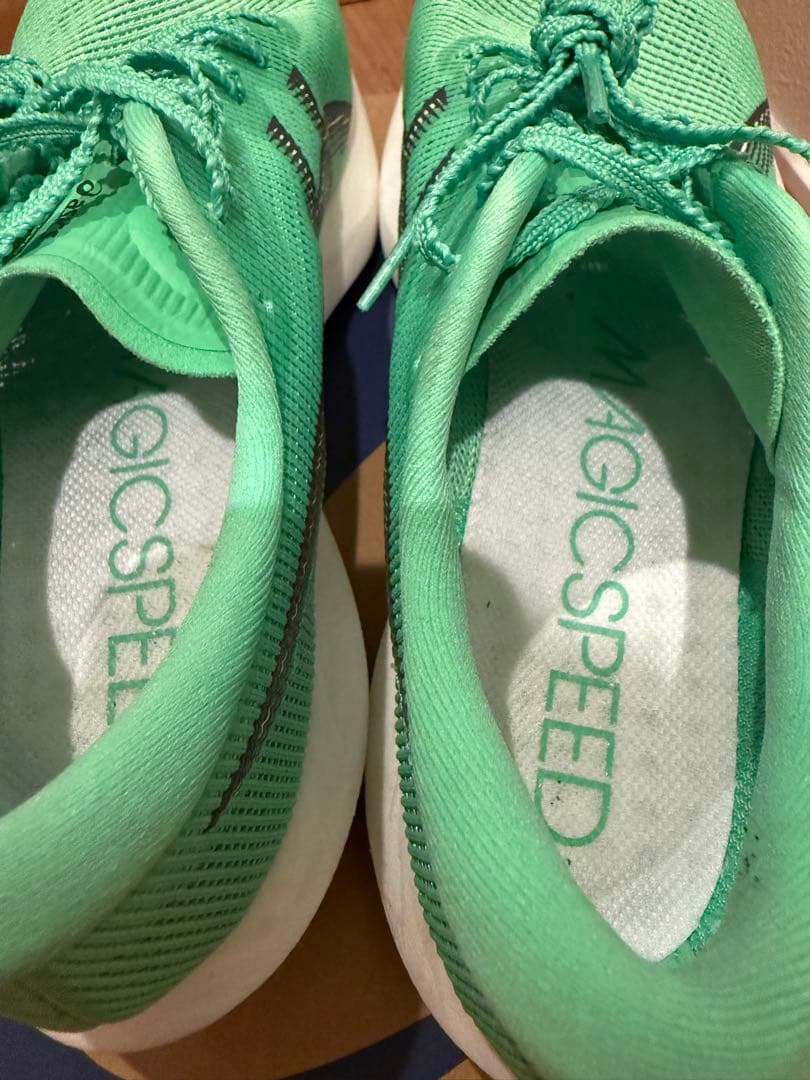 み*み様 最終asics MAGIC SPEED 5 Vital Green 2
