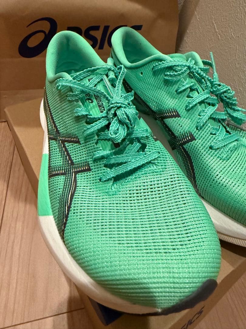 み*み様 最終asics MAGIC SPEED 5 Vital Green 2