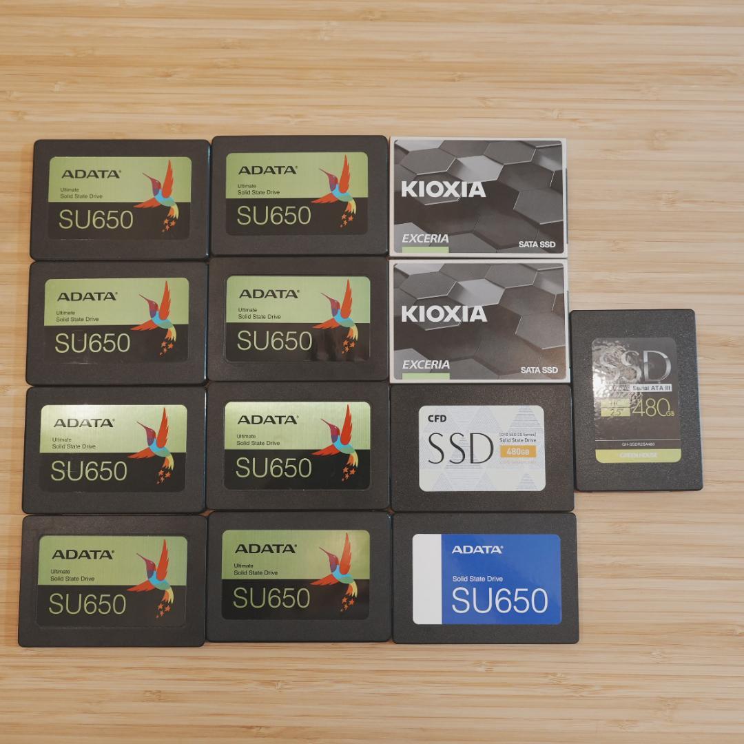 SATA SSD 480GB ×13台
