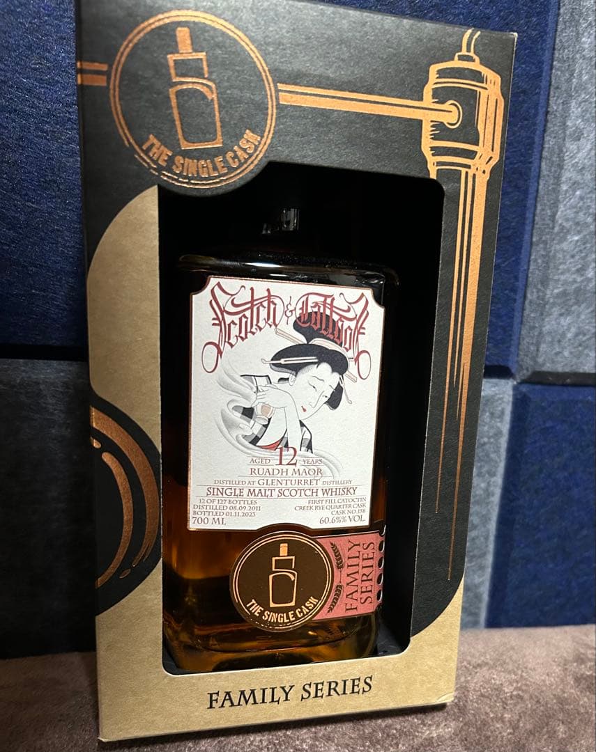 シングルキャスク ルーアックモア12年 2011 1stフィル ライクォーター