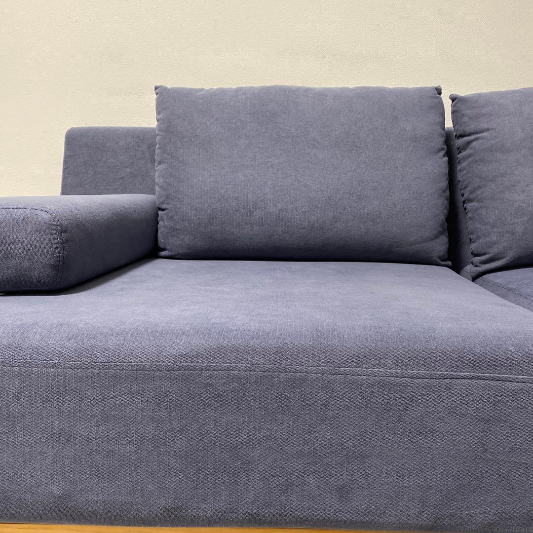 soroi 一人掛けソファL ブルーグレー　※1台のみ