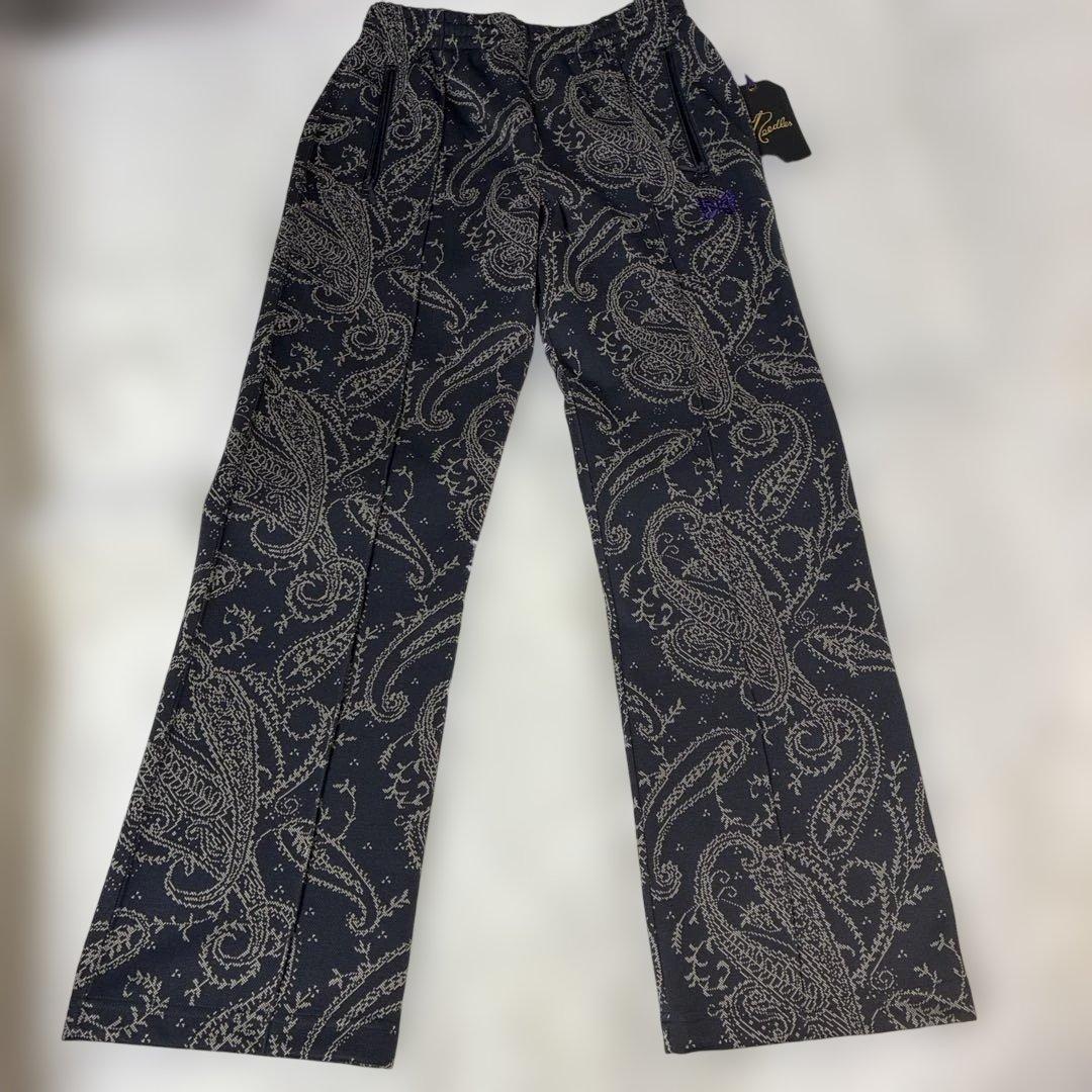 【新品未使用タグ付】完売品ニードルズ ナロートラックパンツ 別注ペイズリー柄