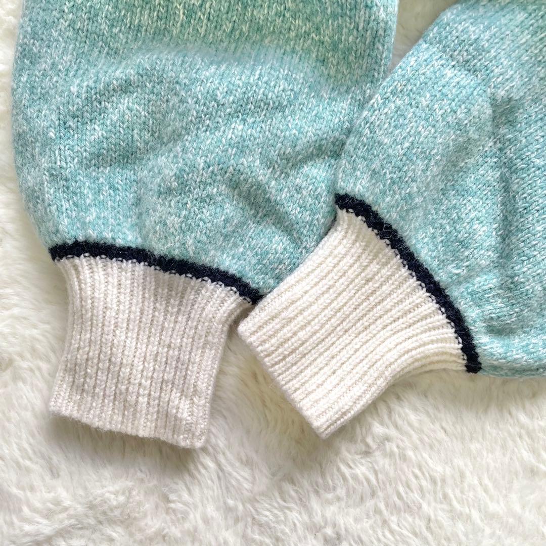 美品 JUN&ROPE フロントロゴパフスリーブ長袖プルオーバー 即完売品