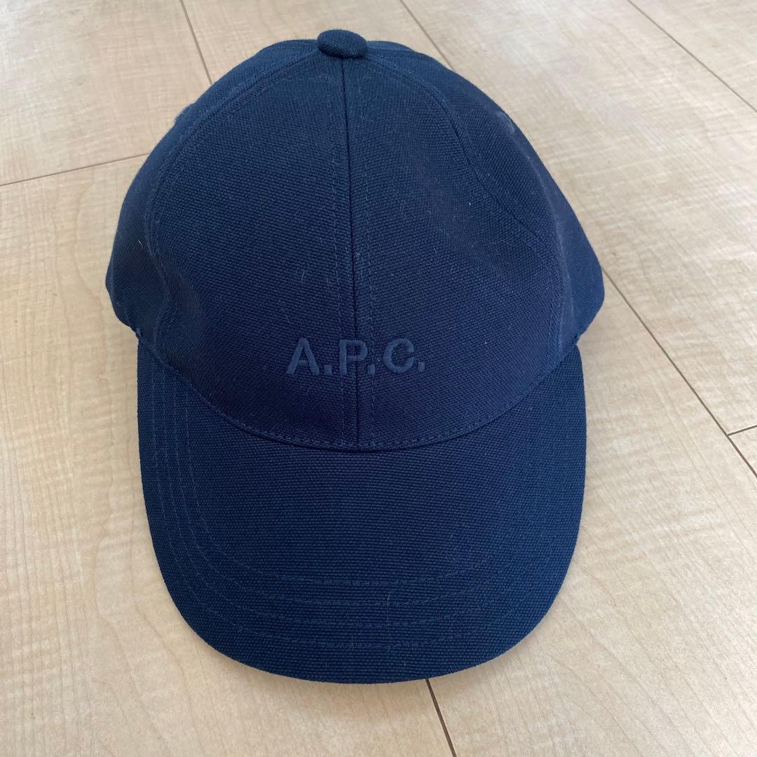 A.P.C. ネイビー キャップ 56 アーペーセー