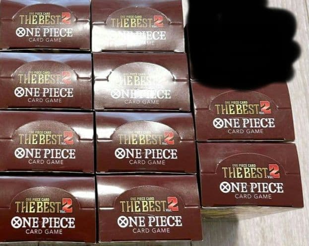 【新品未開封シール付】 ワンピースカード THE BEST2 10BOX