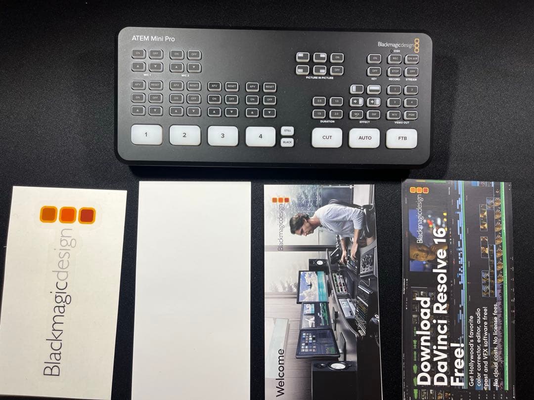 ATEM mini pro オマケ付き