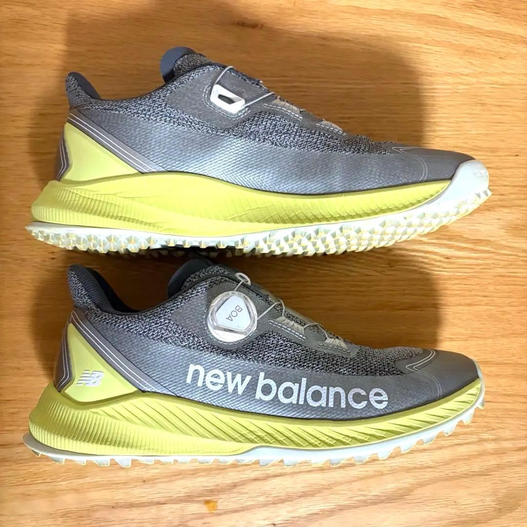 【美品】ニューバランス ゴルフシューズ BOA 26.5cm MGS1001G