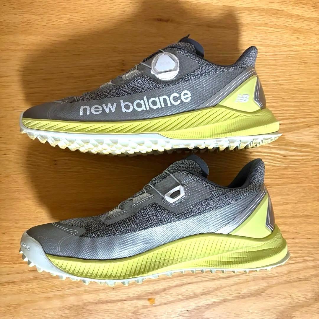 【美品】ニューバランス ゴルフシューズ BOA 26.5cm MGS1001G