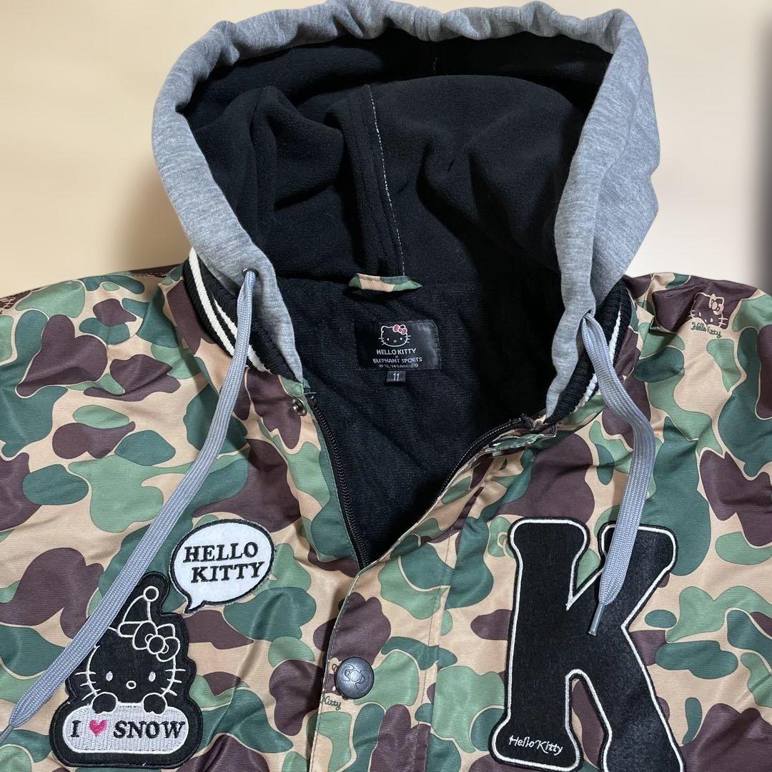 スノーボード　ウェア　キティ　迷彩