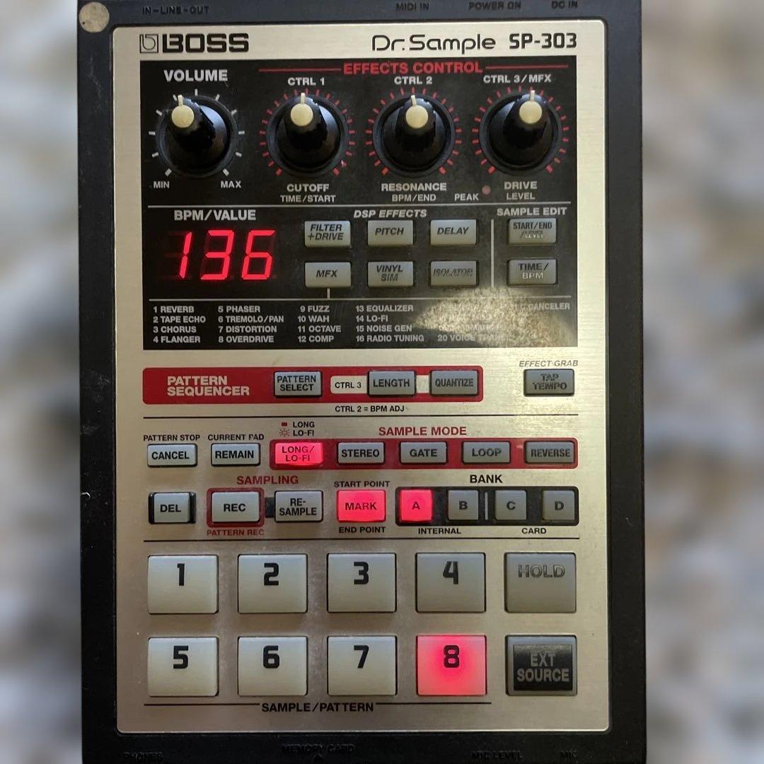 BOSS Dr.Sample SP-303(サンプラー)