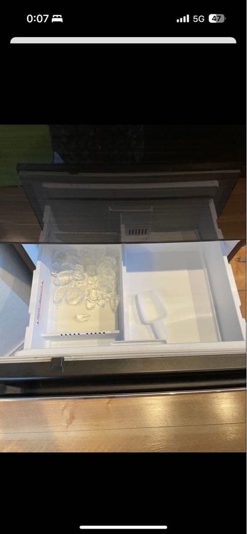 三菱　冷蔵庫　MR-CX37E-BR