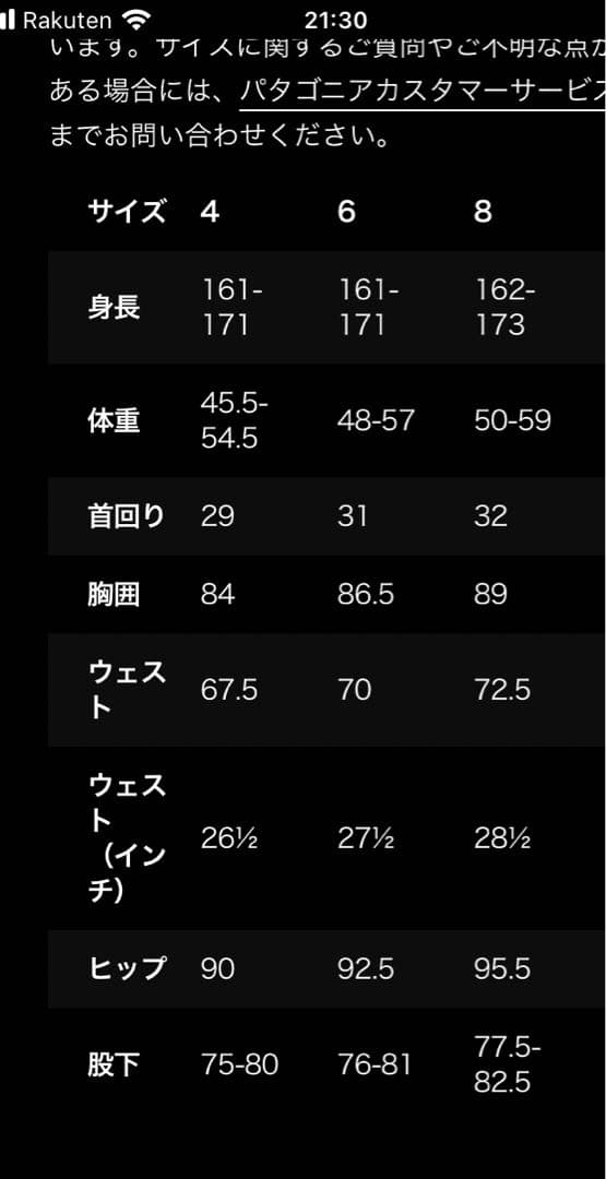 doratone patagonia レディース　タッパー サイズ4