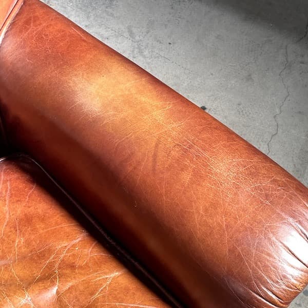 HALO 一人掛けソファ　１Pソファ　キャメル　本革レザー　アスプルンド