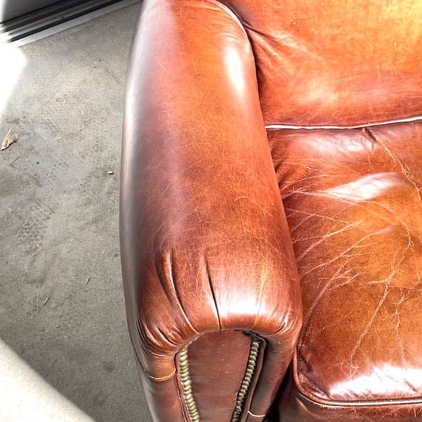 HALO 一人掛けソファ　１Pソファ　キャメル　本革レザー　アスプルンド