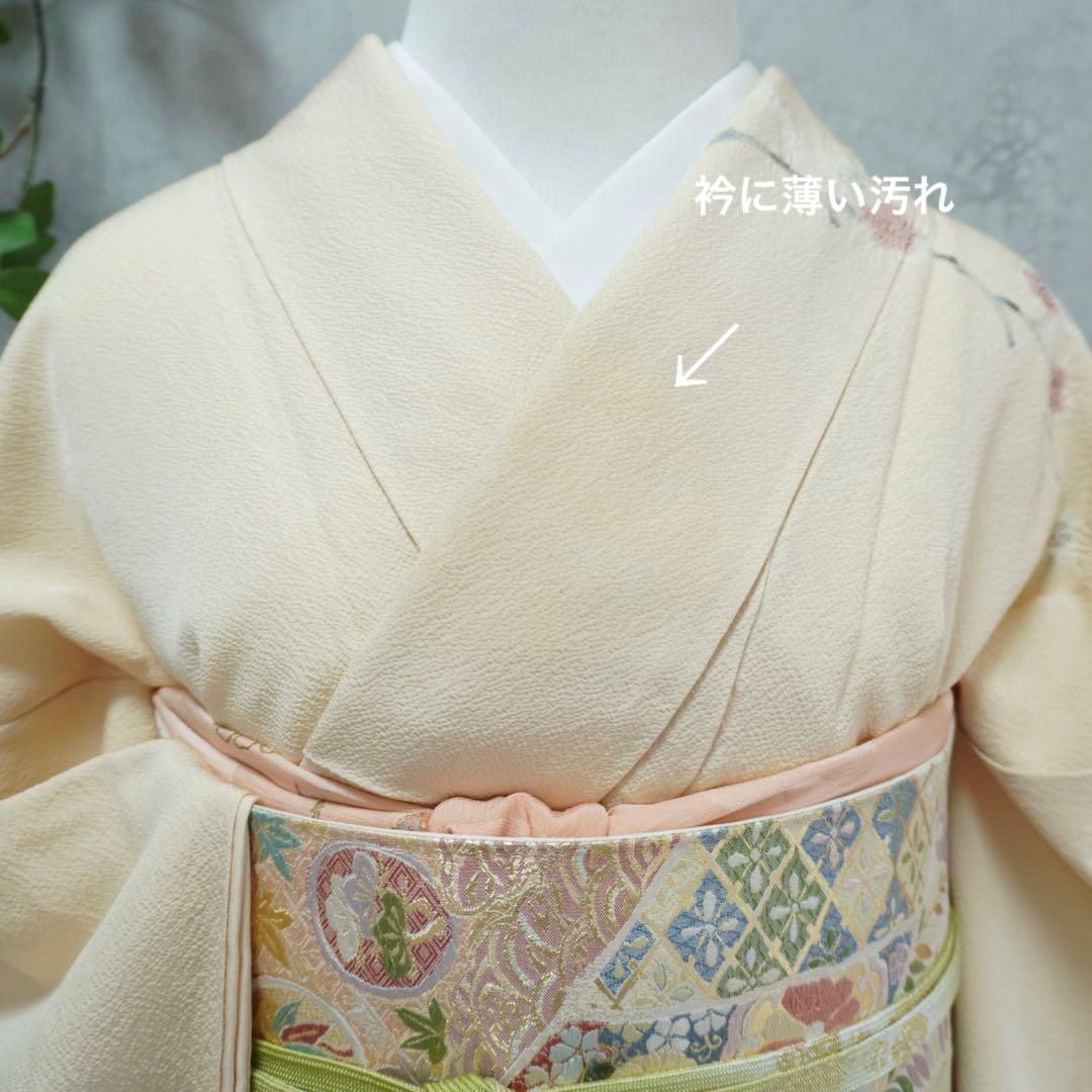 るんじゅ⭐︎訪問着フルセット　滝泰　正絹263 お宮参り