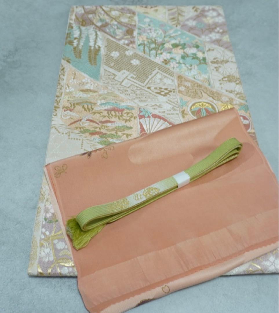 るんじゅ⭐︎訪問着フルセット　滝泰　正絹263 お宮参り