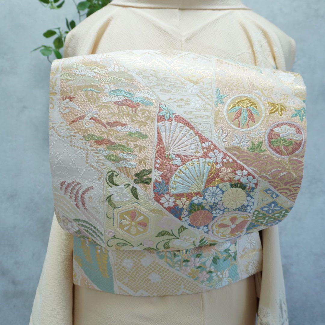 るんじゅ⭐︎訪問着フルセット　滝泰　正絹263 お宮参り