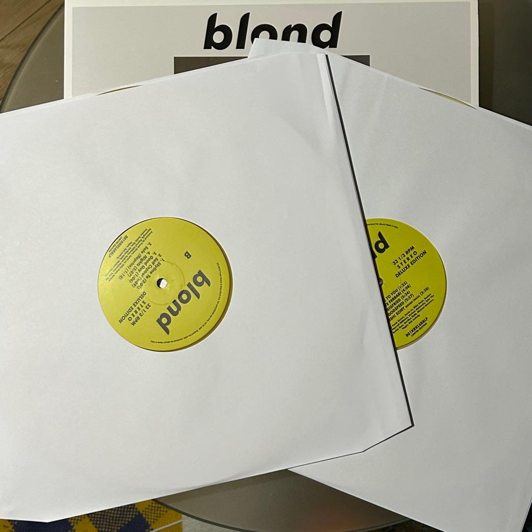 Frank Ocean blond LP レコード　フランクオーシャン