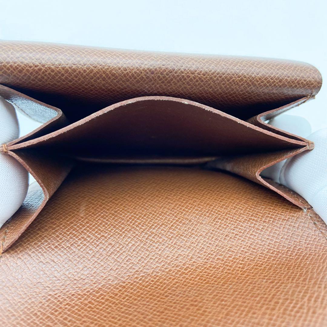 【美品】ルイヴィトン ケース モノグラム ポルトモネ グゼ 小銭入れ