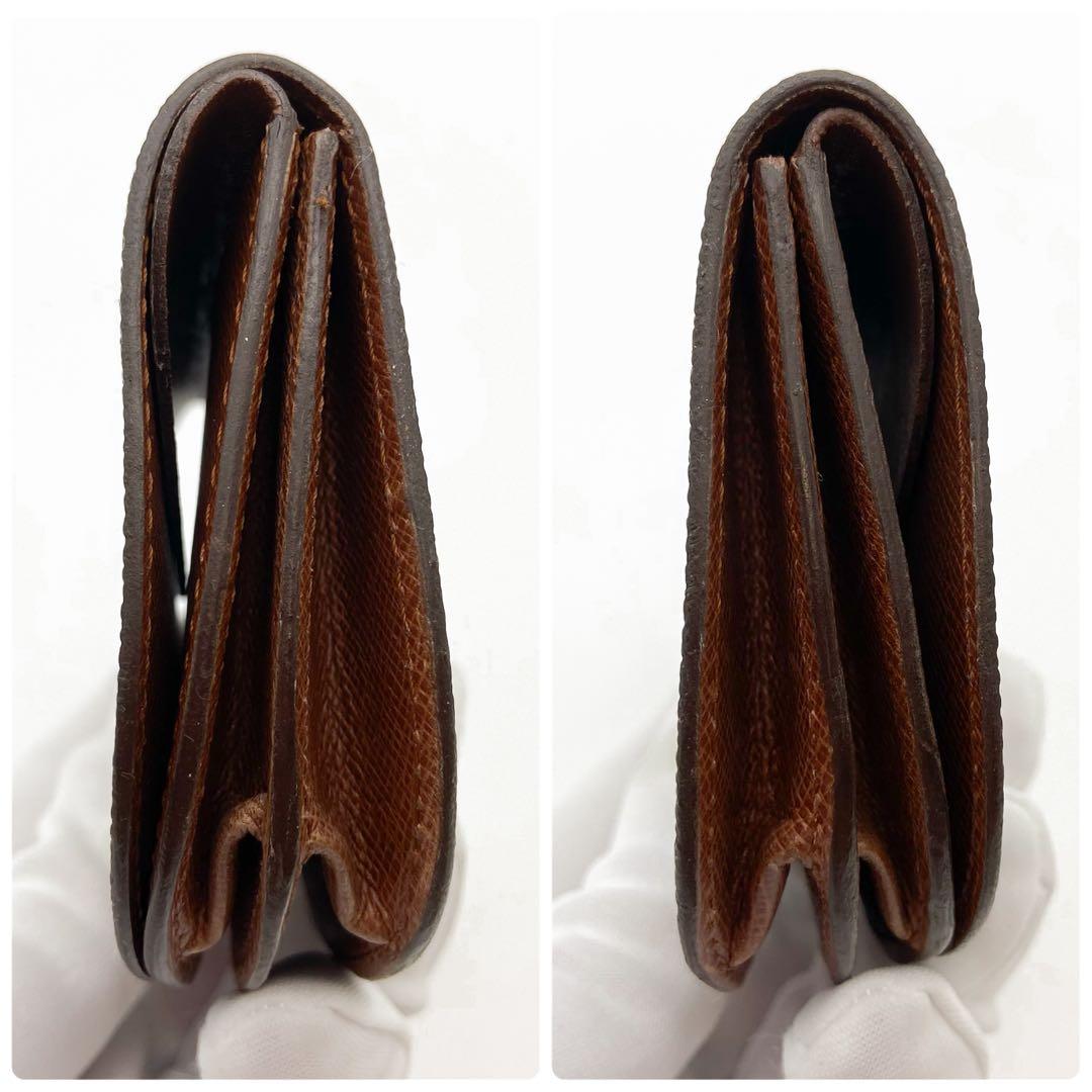 【美品】ルイヴィトン ケース モノグラム ポルトモネ グゼ 小銭入れ