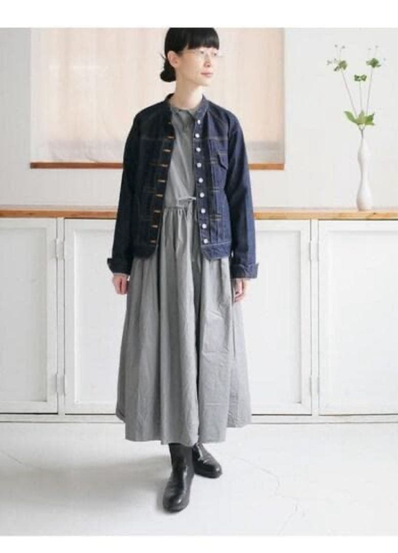 美品si-si-si comfortスースースーコンフォートデニムジャケット36