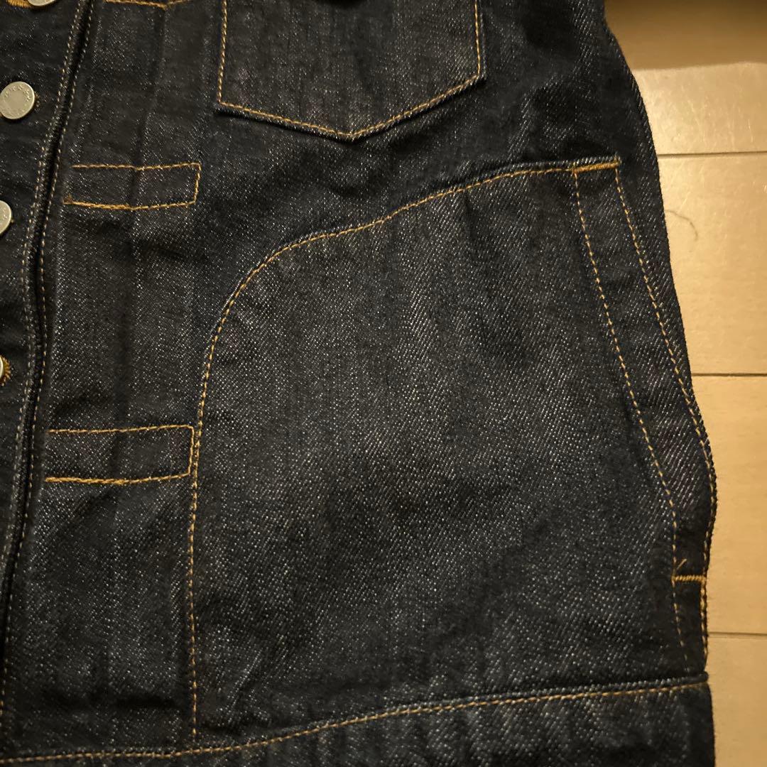 美品si-si-si comfortスースースーコンフォートデニムジャケット36