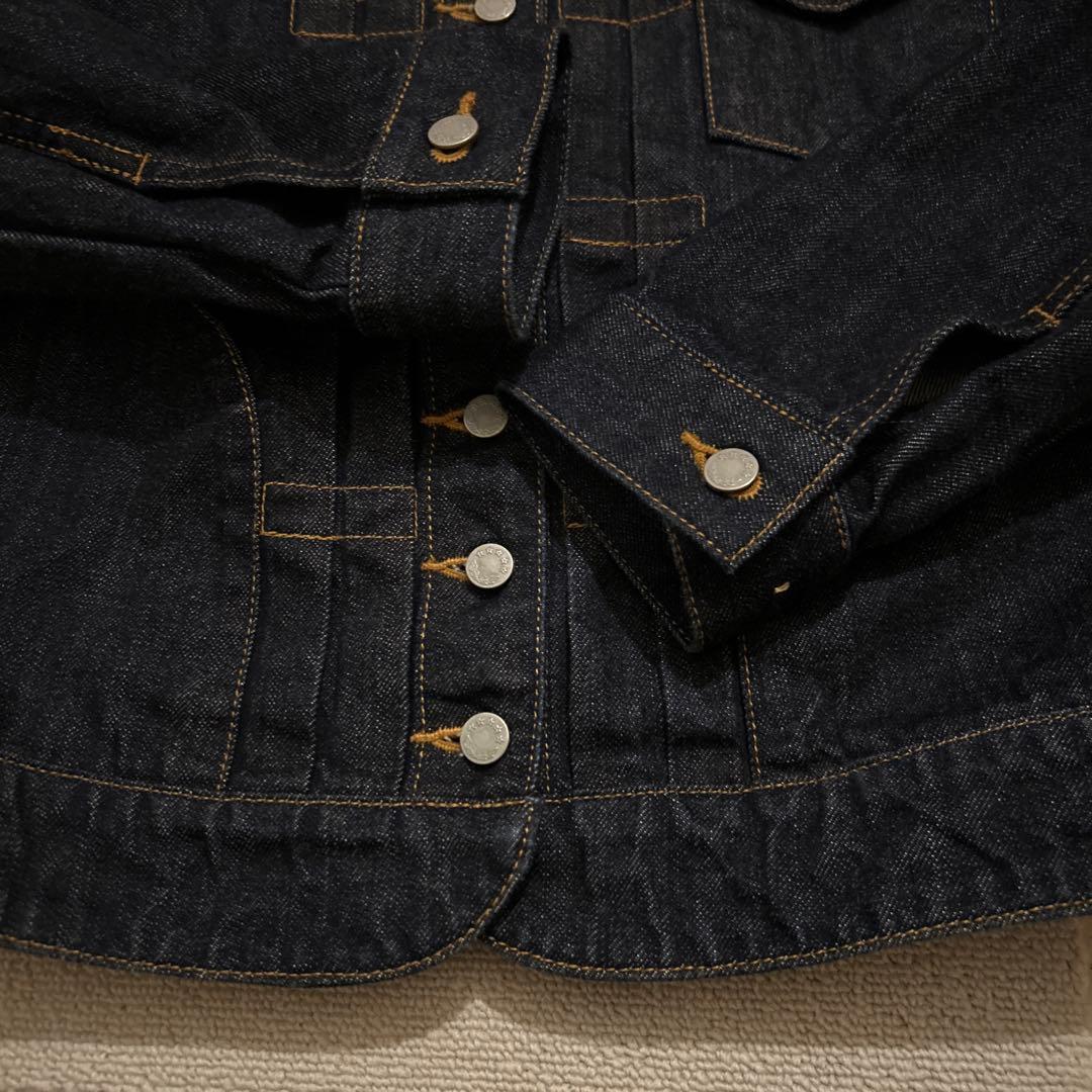 美品si-si-si comfortスースースーコンフォートデニムジャケット36