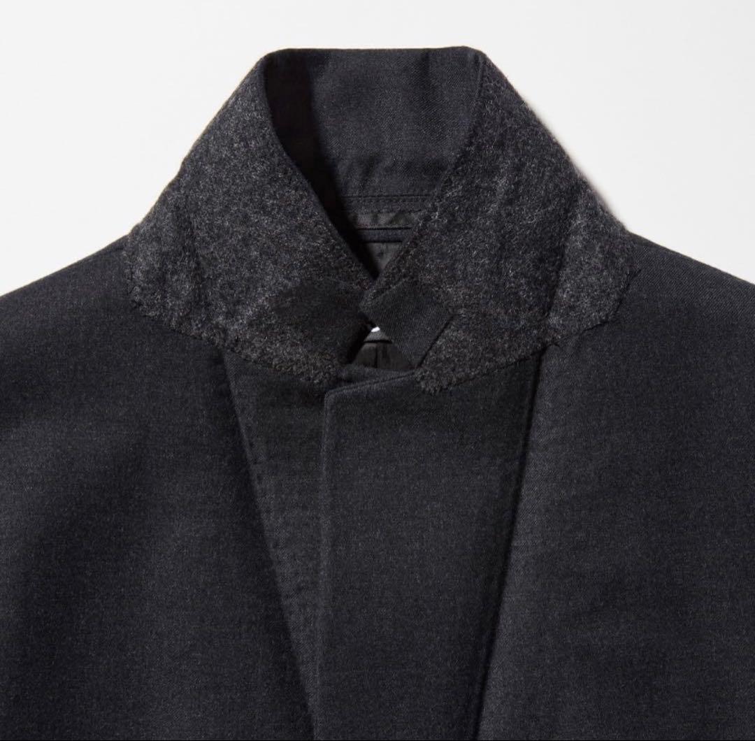 +J ウールジャケット ウールパンツ ブラック M 79 ユニクロ