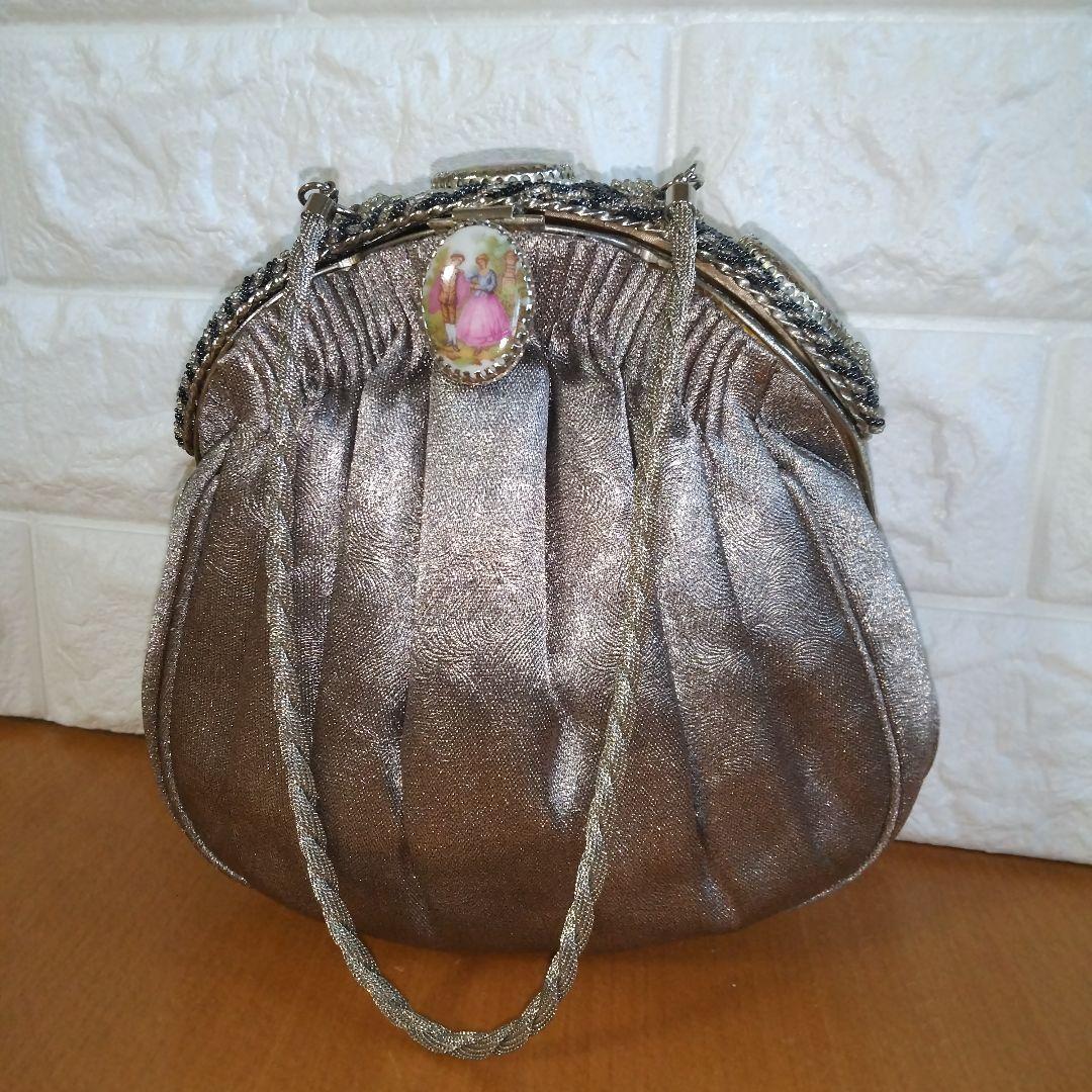 アンティーク バッグ France和装 パーティーバッグ 美品 希少