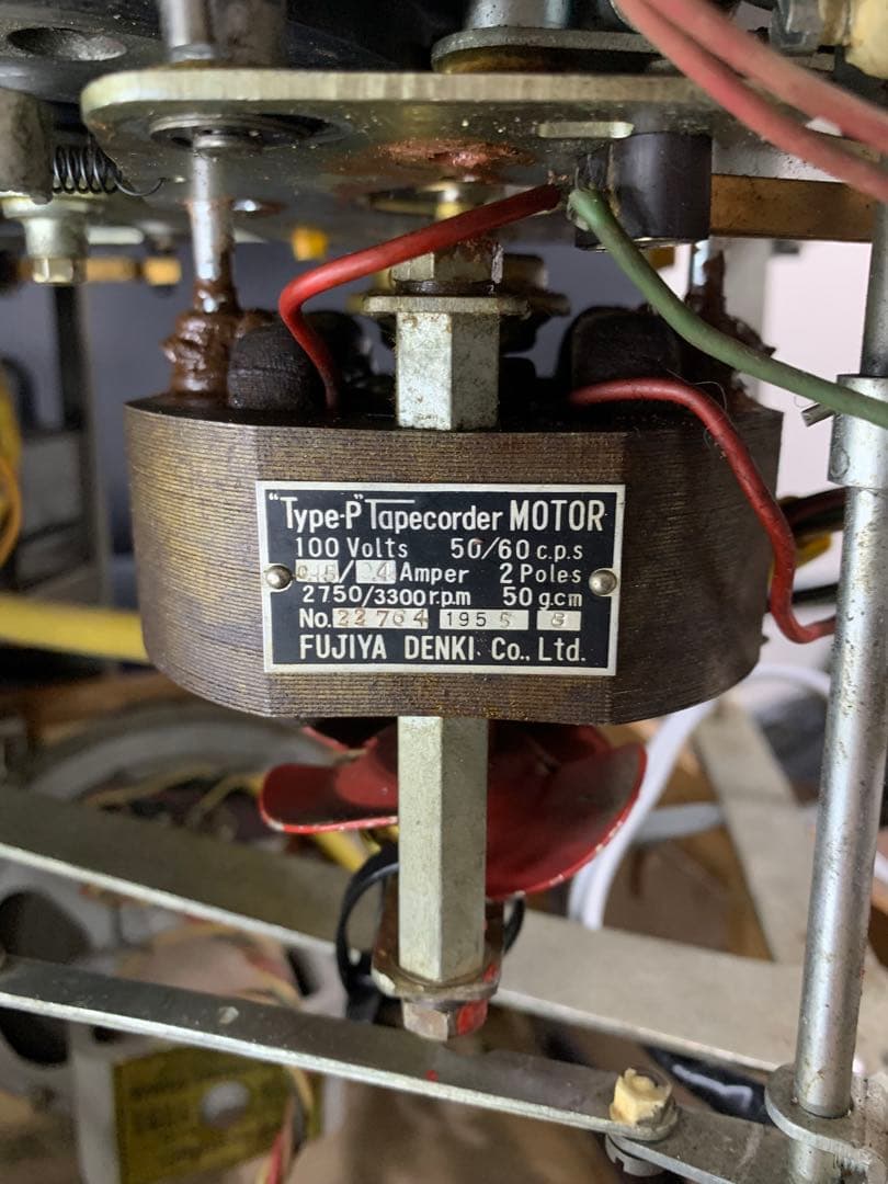 超激レア！動作品！東京通信工業 テープレコーダー P-1型　Sony前身社製品