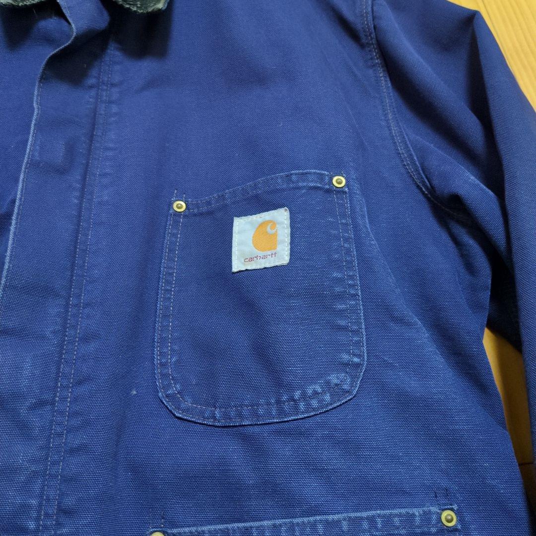 超スペシャル！Carharttジップ式チョアコートSTUSSY元ネタ　フード付き