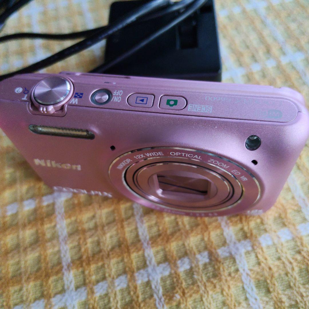 【自撮り＆Wi-Fi】Nikon COOLPIX S6600 ピンク 動作未確認