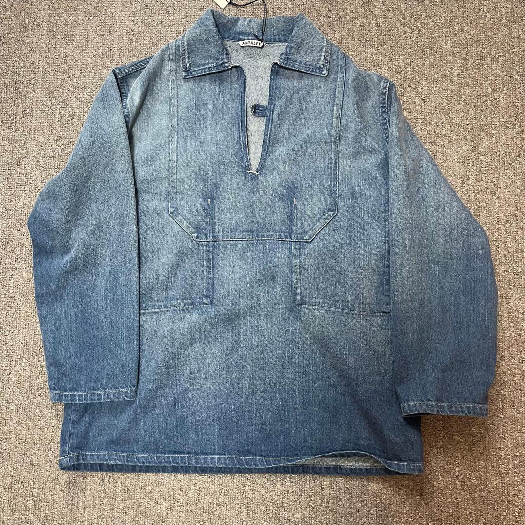 定価5.5万Auralee Selvedge faded denim 0