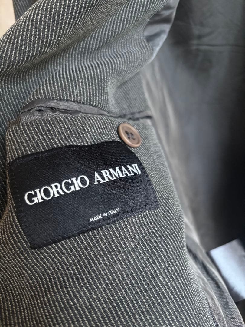 《希少》アルマーニセットアップ BORGO21 ハンガー付き