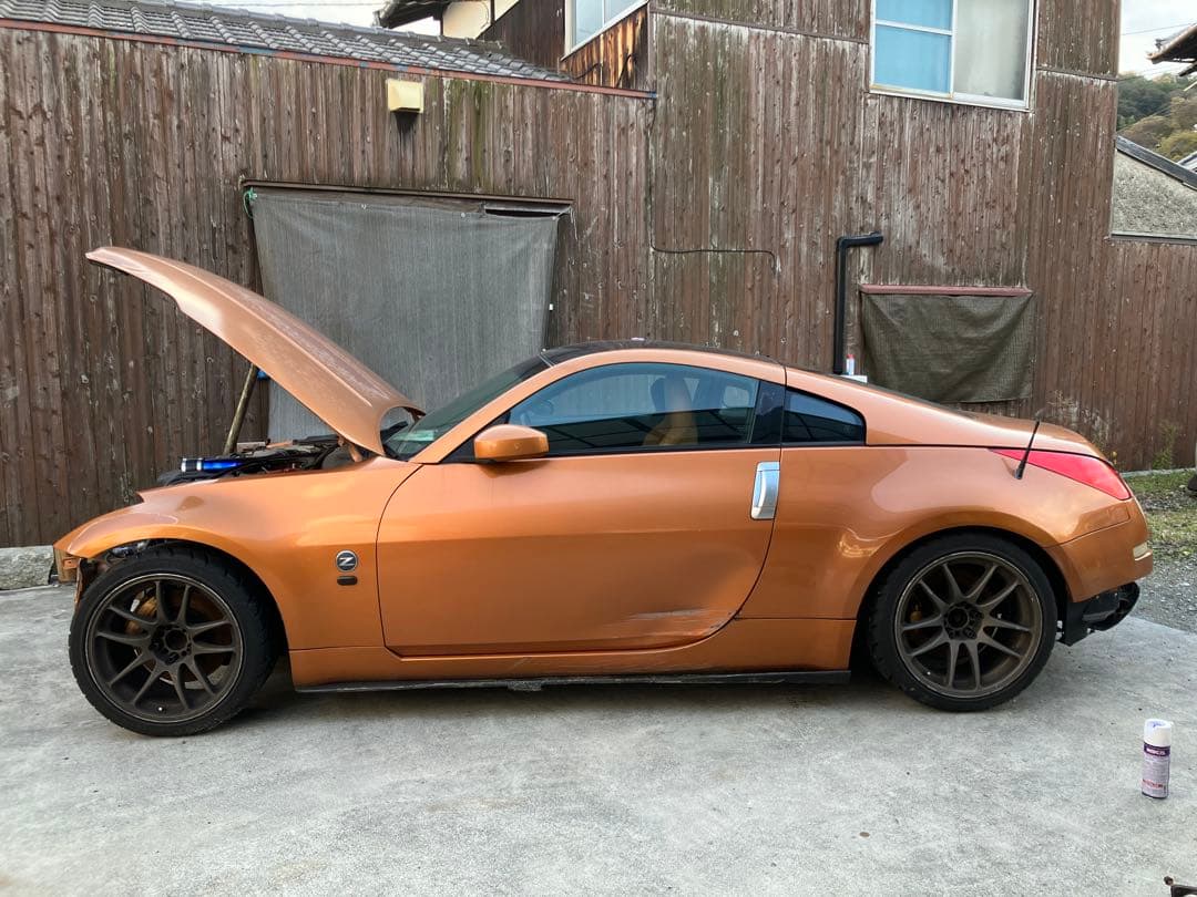 K*n様 日産 フェアレディZ(Z33中期型) 事故現状車　書類あり