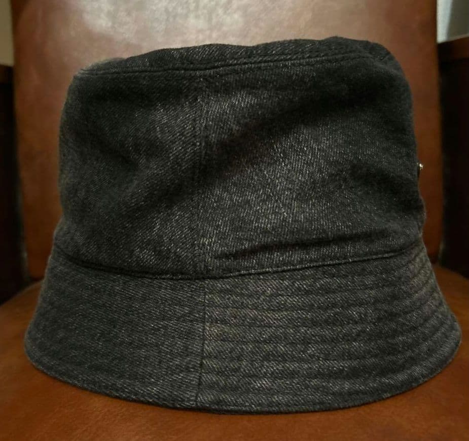 プラダ　ブラックデニム　ハット　XL