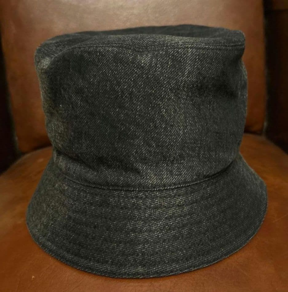 プラダ　ブラックデニム　ハット　XL