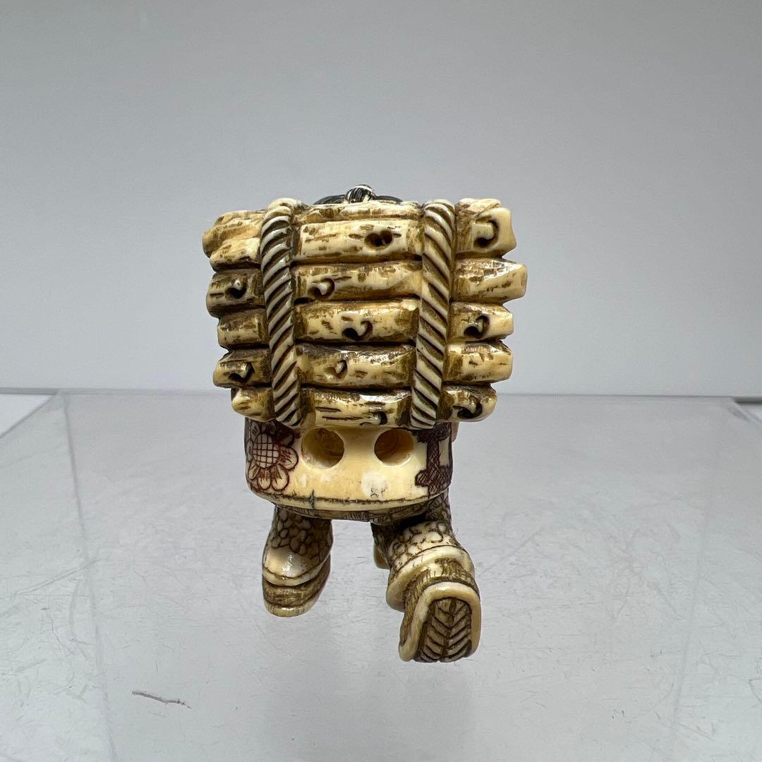 極上　人物　根付　タサオ　14g 東里8-0109☆2F