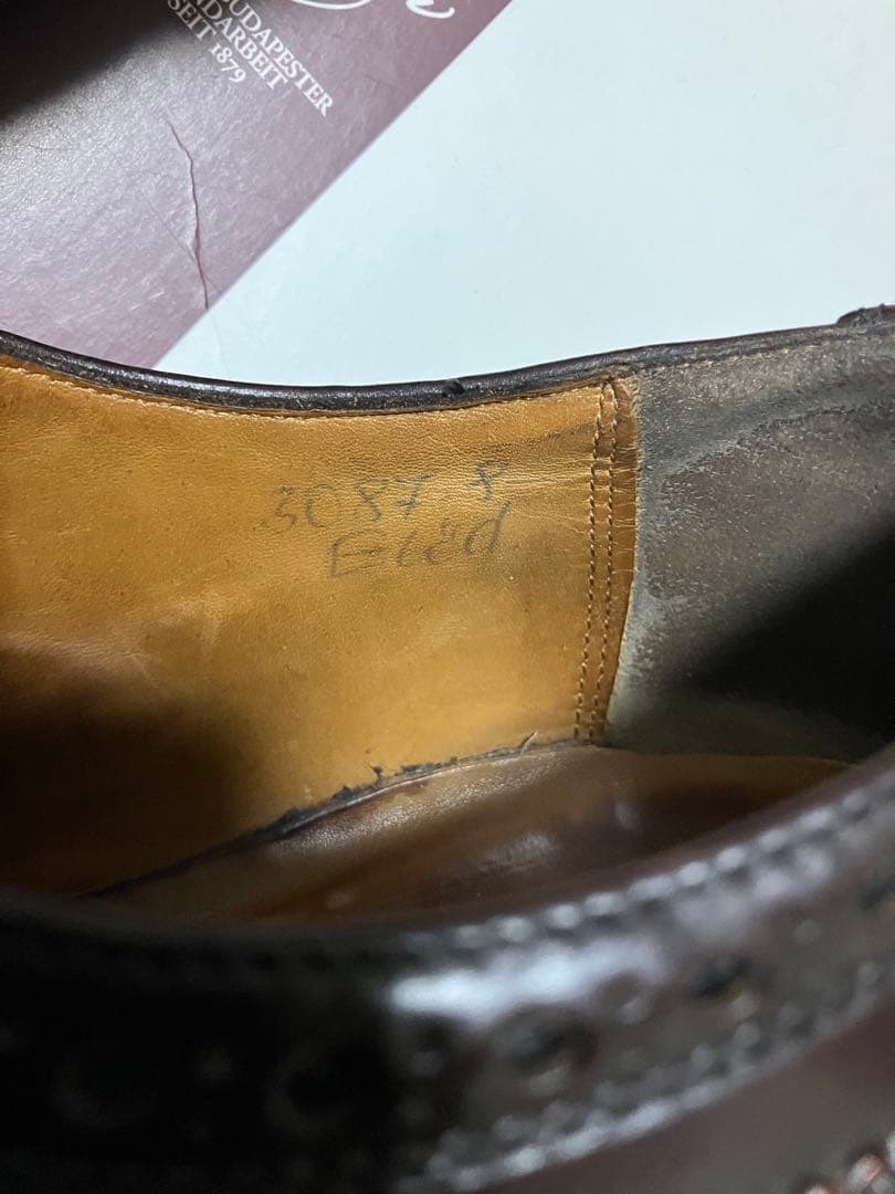 HEINRICH DINKELACKER コードバン シューズ 革靴