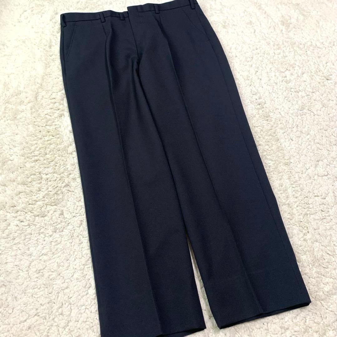 大きいサイズ 未使用 軽量 ウォッシャブル 3ピース スーツ ダークネイビー