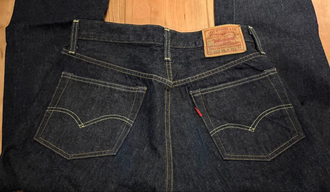 Levi's LVC 501ZXX USA製 濃紺 BIGE 赤耳 W32
