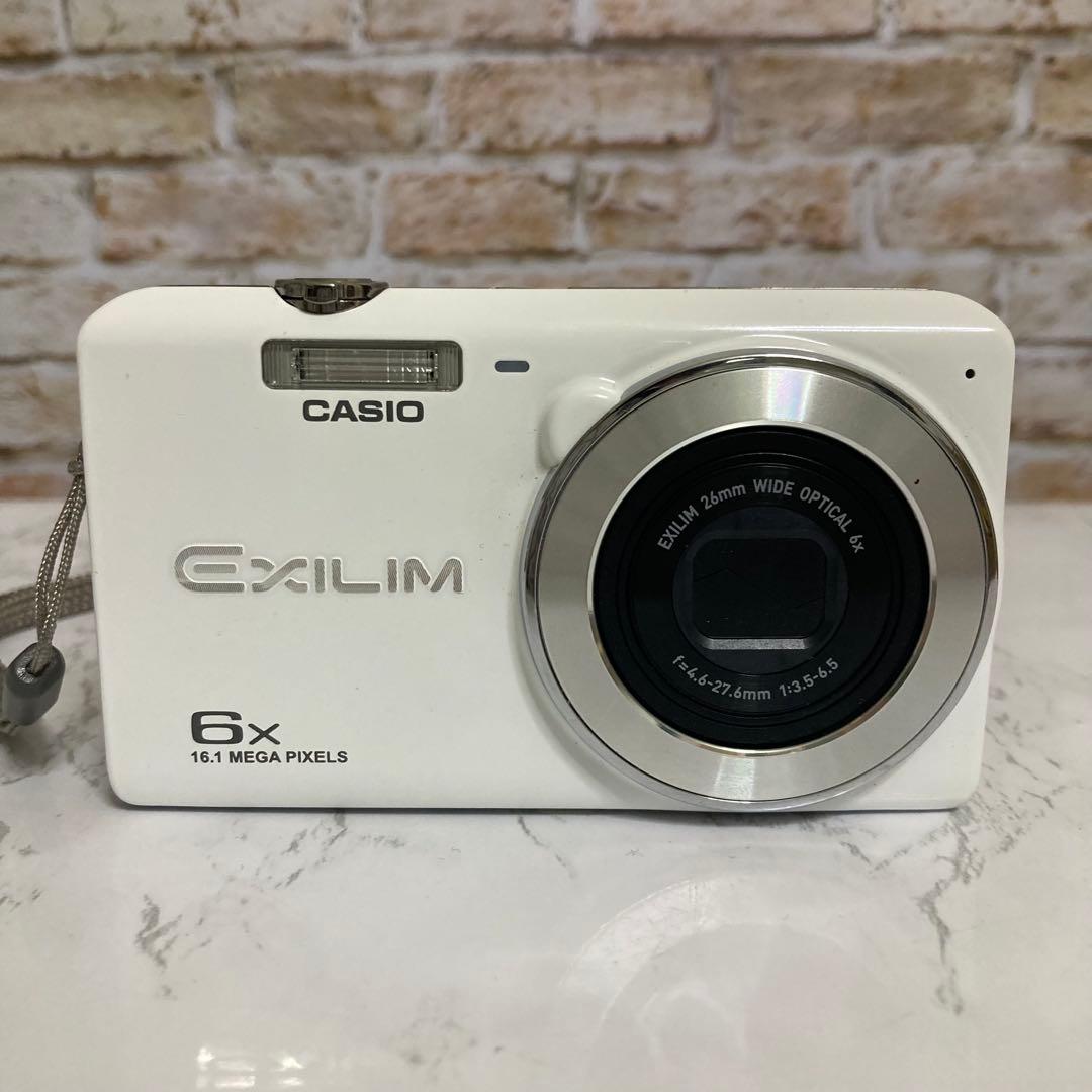 【良好品】CASIO EX-ZS27 ホワイト 動作確認済み 付属品フルコンプ