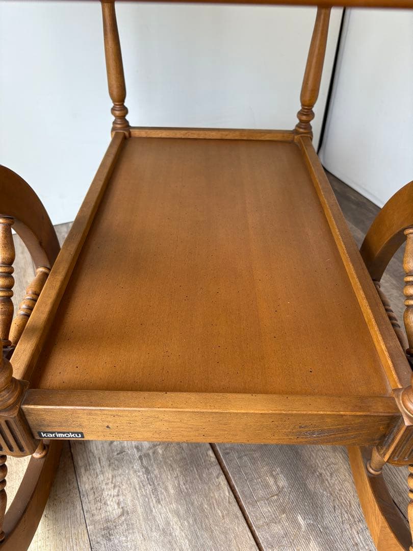 カリモク　バタフライ　ワゴン　トロリーワゴン　ヴィンテージ